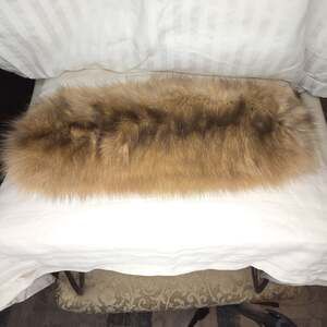 Vintage Red Fox Fur Headband